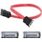 Add-On Addon 5 Pack Of 45.72Cm (18.00In) Sata Male To Male Red Cable SATAMM18IN-5PK - alternate 1